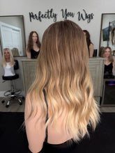Load image into Gallery viewer, Liv, 20” layered length, 10x11 whopper style topper with premium euro texture hair