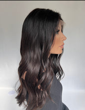 Load image into Gallery viewer, Preorder: (picture for color only not correct for length) Jessie 24” length 10x11 lace top whopper style topper with premium euro quality hair