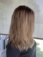 Load image into Gallery viewer, Holly is a 16" length, medium cap made with premium Euro quality human hair