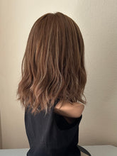 Load image into Gallery viewer, Imogen is a 14” length, small cap made with premium Brazilian quality human hair