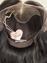 Load image into Gallery viewer, Jessie is a 14" length, small cap made with premium euro quality human hair