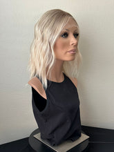 Load image into Gallery viewer, Sky is a 14” layered length, 10X11 whopper style topper made with premium Brazilian quality human hair