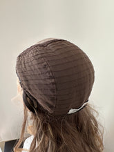 Load image into Gallery viewer, Liv is a 19” layered length with face frame, small cap made with premium Euro quality human hair