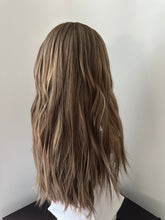 Load image into Gallery viewer, Bridget is a 22" long layered length with face frame, medium cap made with premium Euro quality human hair