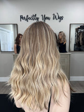 Load image into Gallery viewer, Preorder: Liv, 10x11 whopper style topper, 18” layered length with premium euro texture hair
