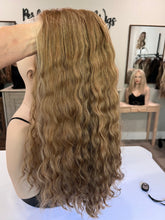 Load image into Gallery viewer, Arabella 23” layered length medium cap with premium Brazilian texture hair