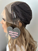 Load image into Gallery viewer, Genesis is a 20" length, medium cap made with premium Brazilian quality human hair