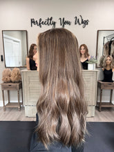 Load image into Gallery viewer, Preorder: Raleigh, 23-24” length, small cap with premium Brazilian texture hair