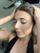 Load image into Gallery viewer, Preorder: Bridget is a 20” layered length with face frame, 10X11 whopper style topper made with premium Euro quality human hair