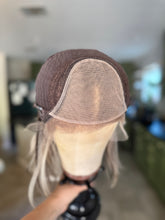 Load image into Gallery viewer, Jaylee, 14” layered length with face frame, medium cap with premium Euro quality human hair