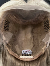 Load image into Gallery viewer, Clarice, small cap, 18” with layers, premium Brazilian texture hair, picture for color reference only