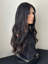 Load image into Gallery viewer, Preorder: Jessie is a 27-28” layered length, 10X11 whopper style topper made with premium Brazilian quality human hair