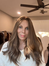 Load image into Gallery viewer, Raleigh is a 20" length, medium cap made with premium Brazilian quality human hair