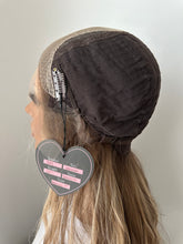 Load image into Gallery viewer, Gianna is a 24" length, medium cap made with premium Brazilian quality human hair