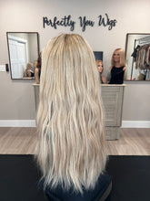 Load image into Gallery viewer, Preorder: Clarice, small cap, 23-24” length, premium Brazilian texture hair