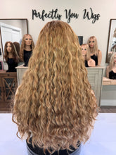 Load image into Gallery viewer, Arabella 23” layered length medium cap with premium Brazilian texture hair