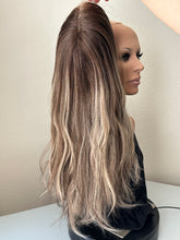 Load image into Gallery viewer, Sale Maggie is a 21" large cap made with premium Euro quality human hair