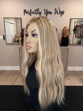 Load image into Gallery viewer, Preorder: Clarice, small cap, 23-24” length, premium Brazilian texture hair