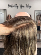Load image into Gallery viewer, Ellie, 15” length, medium cap with premium euro texture hair