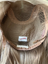 Load image into Gallery viewer, Preorder: Clarice is an 18” length, 10X11 whopper style topper made with premium Brazilian quality human hair
