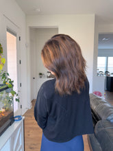 Load image into Gallery viewer, Yvette is a 15" length, medium cap made with premium euro texture human hair