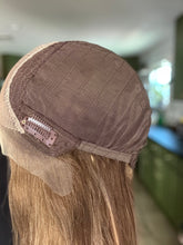 Load image into Gallery viewer, Victoria is a 23” length, medium cap, ULTRA lightweight / low density piece made with premium Brazilian quality human hair