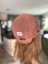 Load image into Gallery viewer, Arabella is a 15” length, medium cap made with premium Brazilian texture human hair