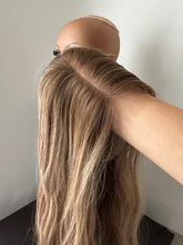 Load image into Gallery viewer, Gianna is a 24" length, medium cap made with premium Brazilian quality human hair