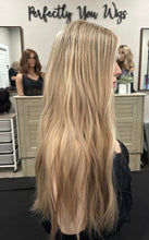 Load image into Gallery viewer, Clarice is a 24” length, small cap made with premium human Brazilian quality human hair