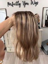 Load image into Gallery viewer, Preorder: Devina, XS cap, 16” layered length with premium Brazilian texture hair