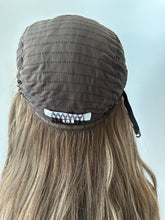Load image into Gallery viewer, Bridget is a 22" long layered length with face frame, medium cap made with premium Euro quality human hair