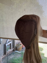 Load image into Gallery viewer, Holly is a 16" length, medium cap made with premium Euro quality human hair