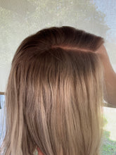 Load image into Gallery viewer, Holly is a 16" length, medium cap made with premium Euro quality human hair