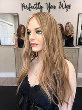 Load image into Gallery viewer, Preorder Arabella, 21” length, medical cap, silk top lace front, medium cap