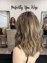 Load image into Gallery viewer, Ellie, 15” length, medium cap with premium euro texture hair