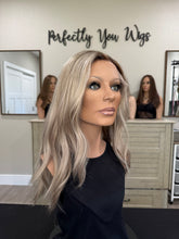 Load image into Gallery viewer, Kim, 19” length, small cap with premium Brazilian texture hair