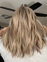 Load image into Gallery viewer, Mirabel is a 14” length, small cap made with premium Brazilian quality human hair