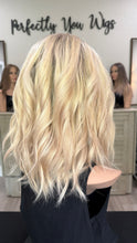 Load image into Gallery viewer, Shannon 14” length, small cap with premium Brazilian texture hair