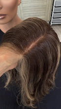 Load image into Gallery viewer, Preorder: Melanie 19” layered length, small cap with premium Brazilian texture hair