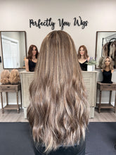 Load image into Gallery viewer, Preorder: Raleigh, 23-24” length, small cap with premium Brazilian texture hair