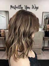 Load image into Gallery viewer, Ellie, 15” length, medium cap with premium euro texture hair