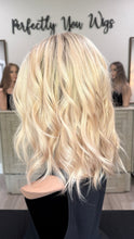 Load image into Gallery viewer, Shannon 14” length, small cap with premium Brazilian texture hair