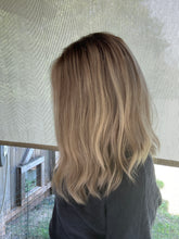 Load image into Gallery viewer, Holly is a 16" length, medium cap made with premium Euro quality human hair