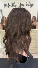 Load image into Gallery viewer, Monique, whopper style topper, silk top lace front, 16” layered length.