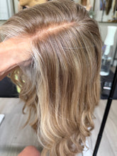 Load image into Gallery viewer, Preorder: Gianna, 20” layered length, small handtied cap with premium Brazilian texture hair