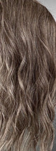 Load image into Gallery viewer, Rina Preorder Whopper style topper, 10x11 handtied, 20” length first picture is desired color, 2nd picture desired curl pattern