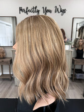 Load image into Gallery viewer, Arabella, 15” length, small cap with premium Brazilian texture hair