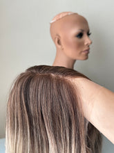 Load image into Gallery viewer, Sale Maggie is a 21" large cap made with premium Euro quality human hair