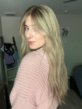 Load image into Gallery viewer, Gianna is a 25” layered length, medium cap made with premium Brazilian quality human hair