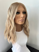 Load image into Gallery viewer, Lainey is a 17" length, small cap made with premium Brazilian quality human hair
